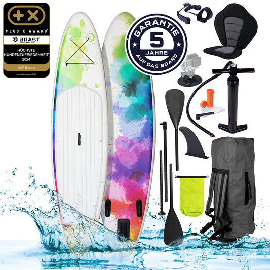 Aufblasbares SUP Board Set mit Sitz RAINBOW 300