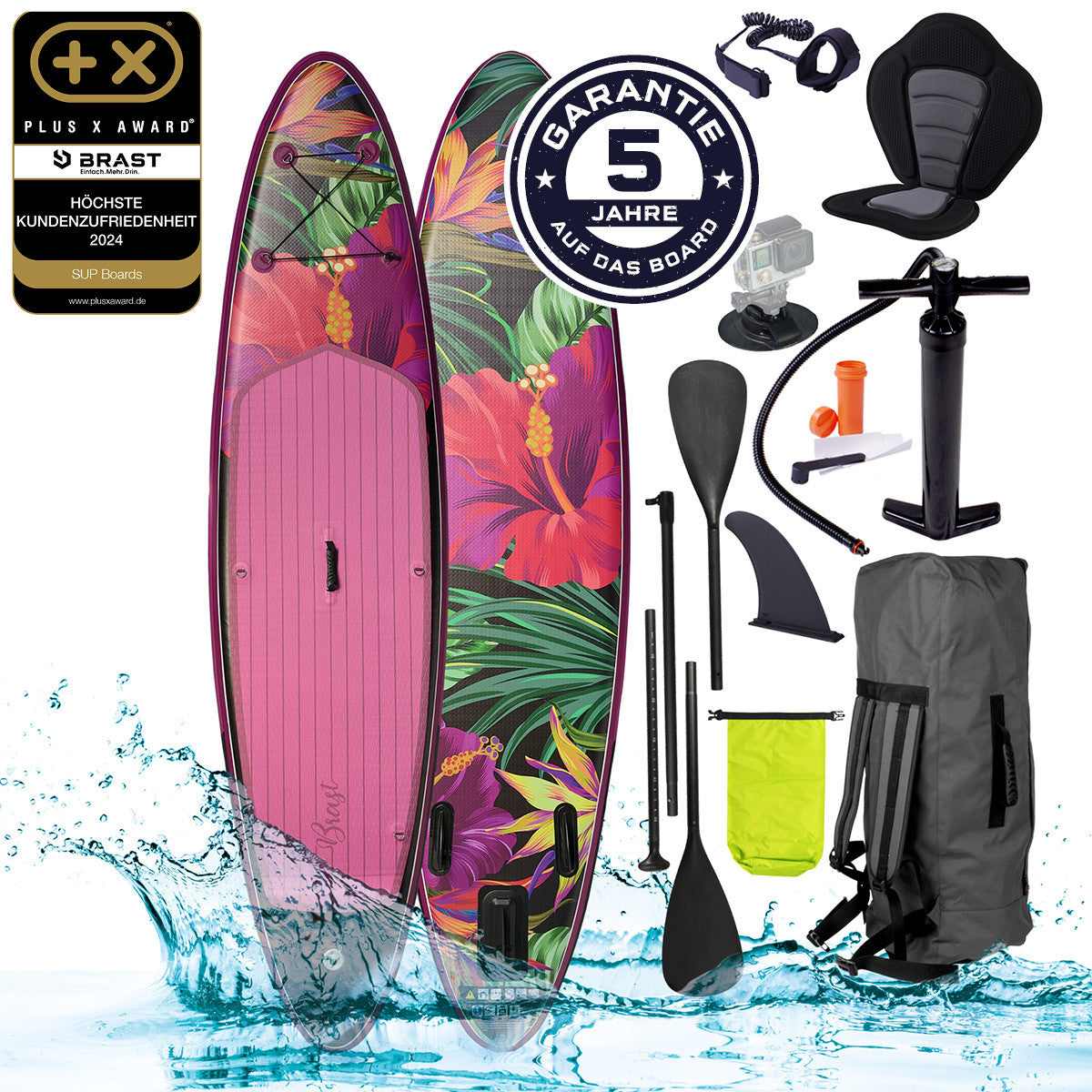Aufblasbares SUP Board Set mit Sitz TROPIC 300