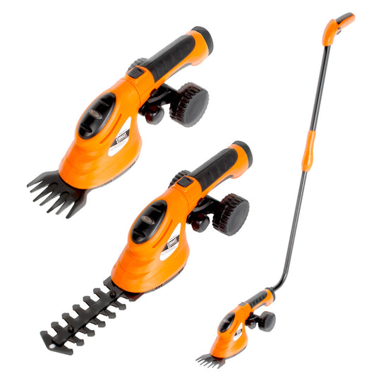 BRAST Akku Li-Ion 3in1 Gras- und Strauchscheren-Set