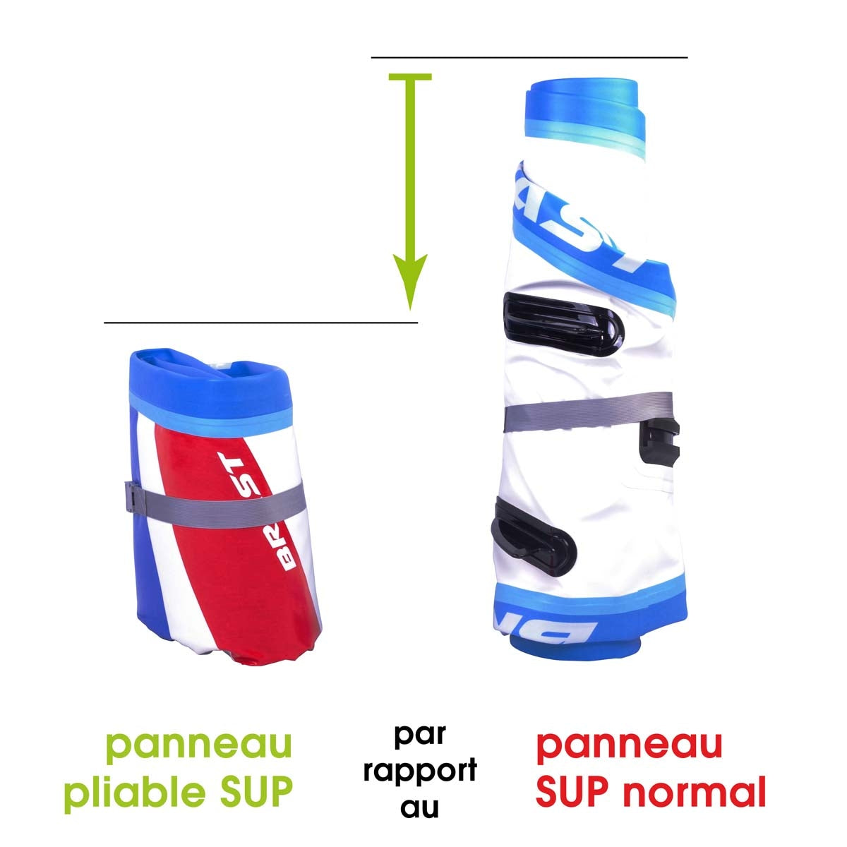 SUP Board aufblasbar CAMOUFLAGE 320 faltbar