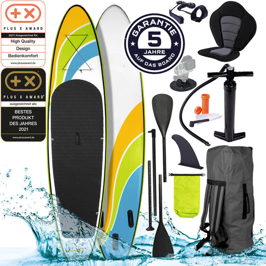SUP Board aufblasbar HAPPINESS 300