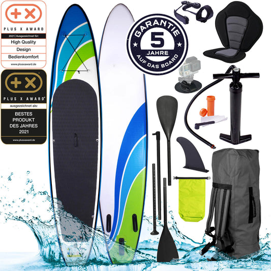 SUP Board aufblasbar mit Sitz SPEED 365