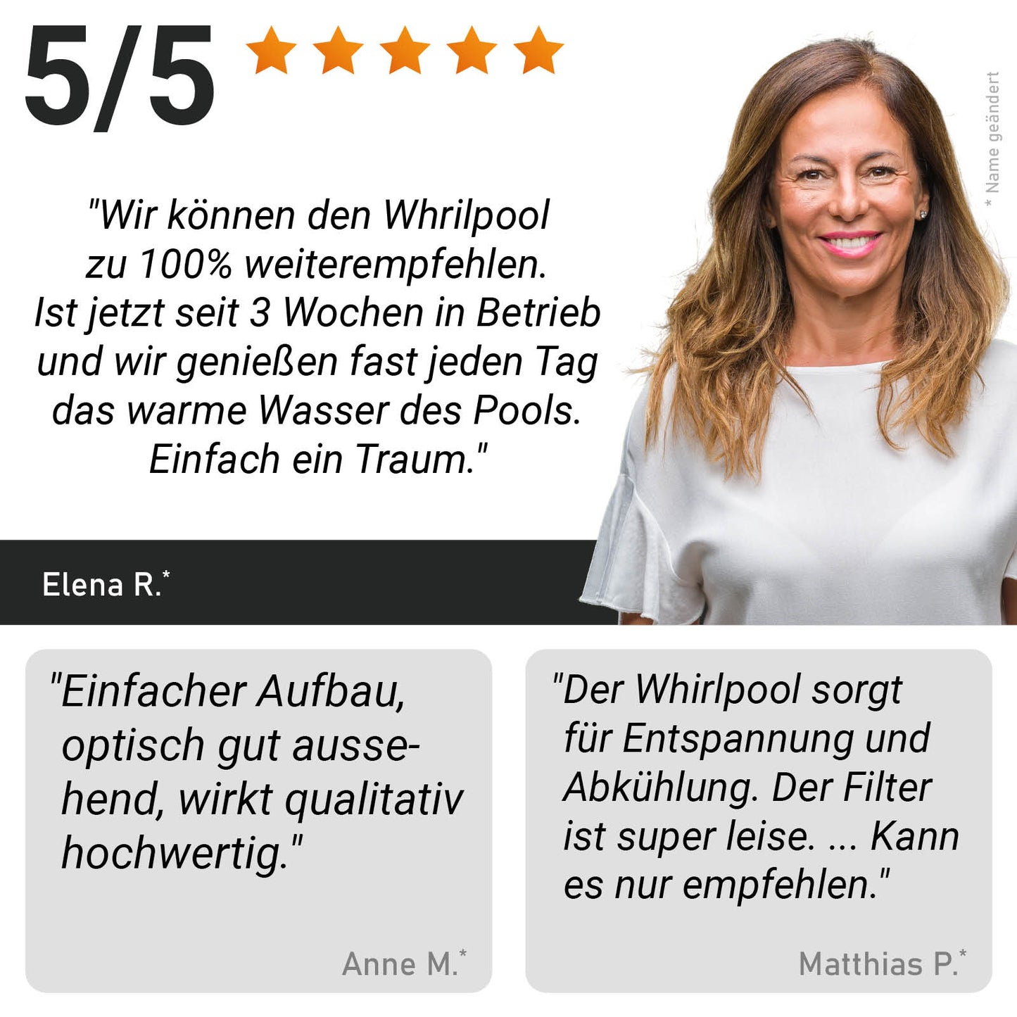 Aufblasbarer Whirlpool MSpa MONO 8 Personen